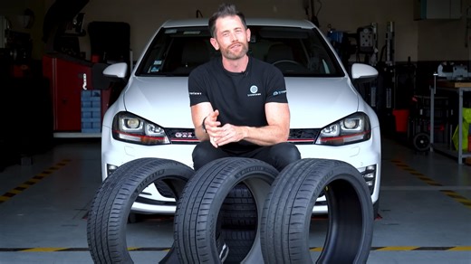 Comparing premium touring and high performance sport tires