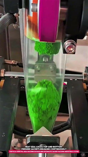 Vertical Form Fill Seal Machine 60 Bags Min Automatic Sachet Packing Industrial System