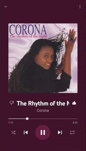 The Rhythm of the Night▪︎Corona (1995)