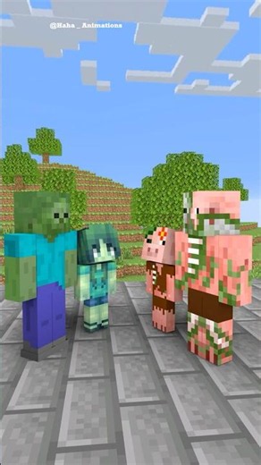 Zombie x Pigman Underground Rescue Mission! ⚒️