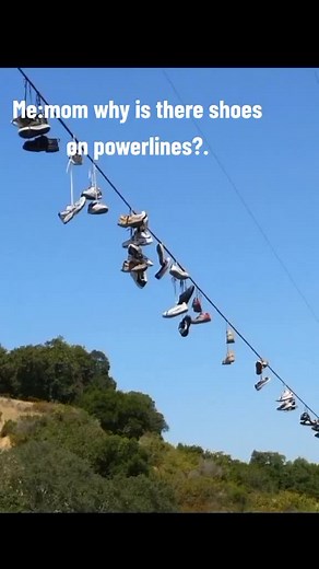 Meaning of Shoes Hanging on Powerlines Explained