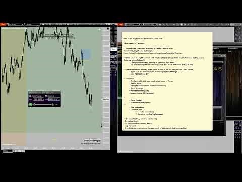 How to setup NinjaTrader 8 Playback and Backtest + Data Download