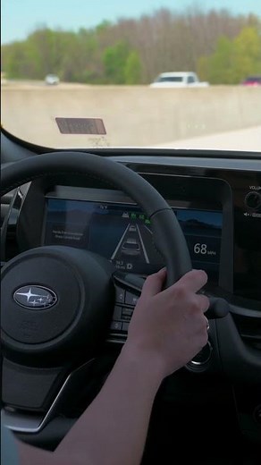 Hands-Free Lane Changes in the New Subaru Outback