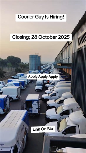 523K views · 3.6K reactions | Grade 10 or Higher. Job's Application - The Courier Guy | Government Job's | Facebook