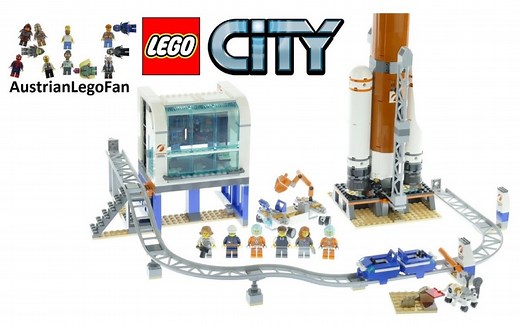 乐高 城市系列 60228 深空火箭发射控制中心