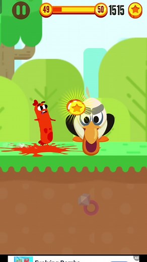 🌭“Sausage Race Challenge | No Fail Run!”#sausage#foodie#race