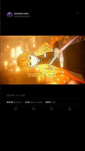 LONG TIME NO SEE ZENITSU I SHADOW AURA I DEMON SLAYER EDIT S5 🔥😎🥶🔥🔥