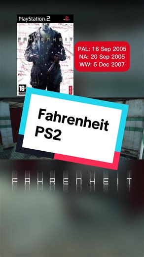 #gamingclipse #nostalgia #ps2 #sonyplaystation #gaming Fahrenheit 2005