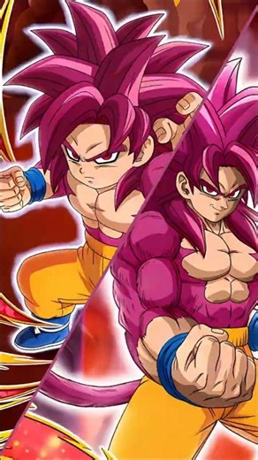 What if TEQ SSJ4 Goku (Mini)'s Intro & Active Skill had STR SSJ4 Goku (Daima)'s Active OST #dbdaima