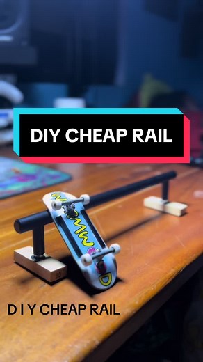 DIY Fingerboard Rail Tutorial - Create Your Own Cheap and Smooth Rail