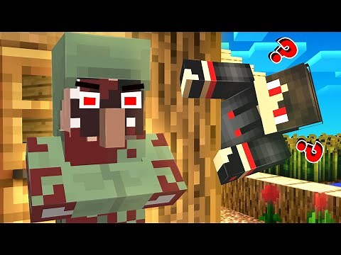This Horror Villager Scared us in MINECRAFT !!