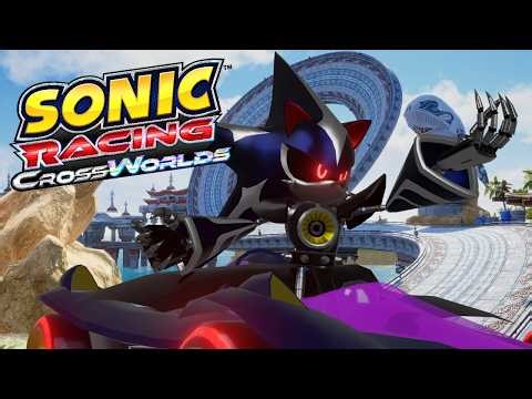 NEO METAL SONIC PLAYS SONIC RACING CROSSWORLDS