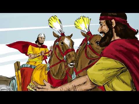 Animated Bible Stories: King Ahaziah, Elijah and Fire From Heaven-Old Testament