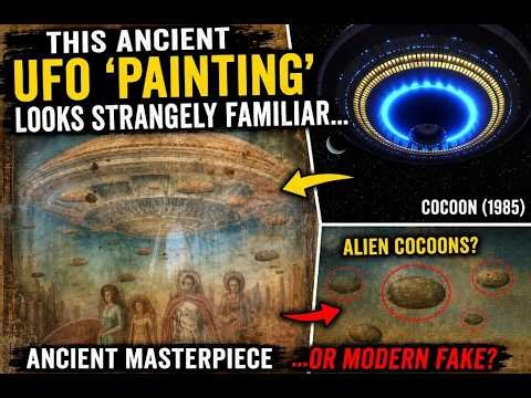 This Ancient UFO 'Painting' Looks Strangely Familiar...