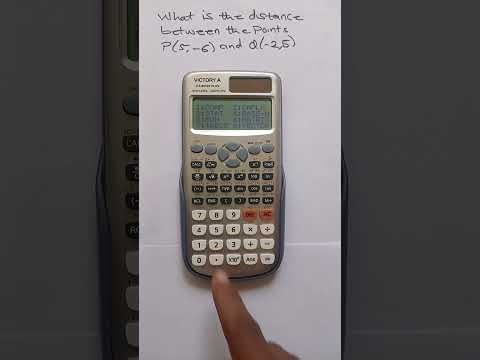 Solve Coordinate Geometry Faster Using a Calculator | Distance, Midpoint & Points Trick