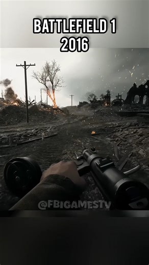 Battlefield 1, Battlefield 5, Battlefield 2042 ve Battlefield 6 Patlama Karşılaştırması #shortsvideo