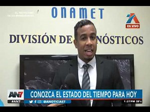 El estado del tiempo hoy en República Dominicana