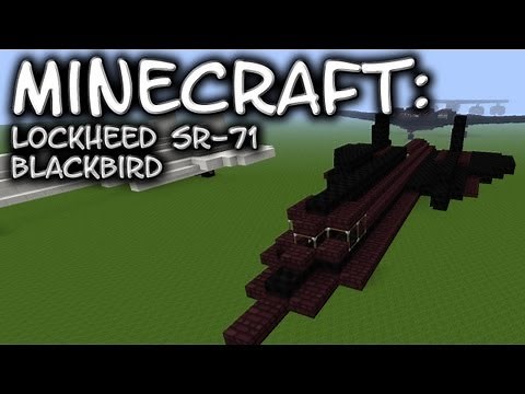 Minecraft: SR-71 Blackbird Tutorial