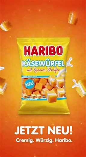Neu von Haribo: Cremige Käsewürfel für Genießer