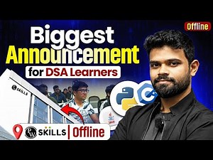 DSA Offline Batch Launch | PW Skills is Coming with DSA Offline Batches | PW Skills x Offline