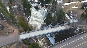 20K views · 669 reactions | Winter's grip is relaxing, and the spring snowmelt is invigorating Keweenaw waterfalls spectacularly! The Eagle River Falls are a prime spectacle this time of year, and any spring visit to the Keweenaw absolutely must not miss a drive to Eagle River! | Visit Keweenaw | Facebook