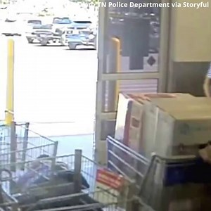 CAUGHT ON CAMERA: A Sam's Club employee was knocked to ground during an attempted robbery in Tennessee. Police say video of the altercation helped them identify the suspect in another crime – stealing nearly $5,000 worth of computers from the same store. | 48 Hours