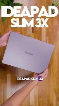 EXCELLENT BATTERY LIFE! Ideapad Slim 3x with Snapdragon X! #ad