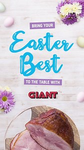 Planning your Easter meal? You can find great deals on everything from decor to dessert at Giant Food Stores! P.S. How many Easter eggs can you spot on this table? | GIANT