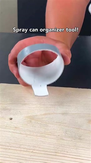 Spray can organizer tool_ _spray _organizer _tools #spray #organizer #tools #spraytool #fy #fb #shorts #easytips | Beamish DIY 1M