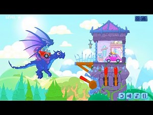 Wheelie 6 Fairytale - All Levels 1 - 14 Gameplay Walkthrough (iOS, Android)