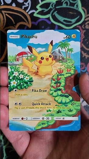 NEW Pikachu Illustration Rare Card?