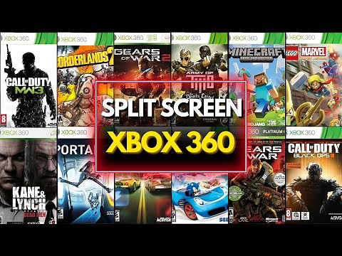 TOP 25 SPLIT SCREEN GAMES FOR XBOX 360 TO PLAY WITH FRIENDS