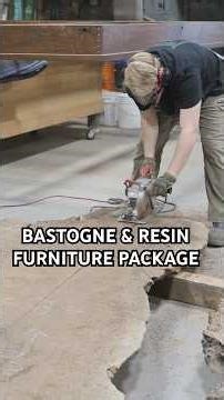 Resin Table Using California Bastogne Walnut #walnut #resin #customdesign #diningtable