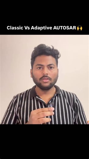 AUTOSAR CLASSIC VS ADAPTIVE – EXPLAINED IN SIMPLE WORDS 🚗💡 AUTOSAR (Automotive Open System ARchitecture) is a global automotive software standard created to make vehicle software modular, reusable, scalable, and vendor-independent. In today’s cars, where dozens of ECUs must work together seamlessly, AUTOSAR acts as a common language between hardware and software suppliers 🤝. 🔹 AUTOSAR Classic Platform is built for traditional, real-time, safety-critical ECUs such as engine control, ABS, airb