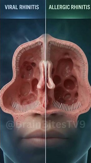 Why Does Your Nose Get Blocked? 👃 #health #nose