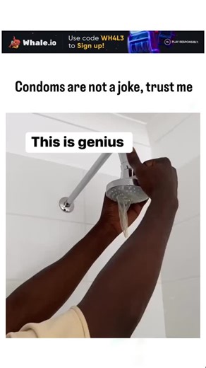curvico_explained on Instagram: "The video demonstrates a condom's durability by attaching it to a showerhead, where it fills with water to form a large, stretchable balloon holding several liters without bursting, captioned "Condoms are not a joke, trust me" for humorous emphasis on reliability. Posted by brand influencer @MeganJo011 on February 4, 2026, it quickly amassed 14 million views and 24,000 likes, with replies joking about "genius plumbing hacks" and praising latex engineering. Durabi