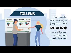 Collecte gratuite de déchets en magasins avec Rekupo