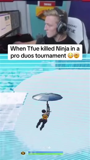 Tfue Eliminates Ninja in Epic Fortnite Showdown! 😳