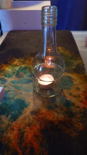 How to Cut Two Bottles to Make a Windproof Candle Holder