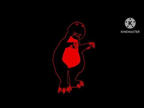 Closeup Scary Sounds for 8 Dark Orange Evil Barney Modes