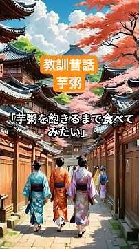 【教訓昔話】芋粥｜芥川龍之介|『今昔物語』
