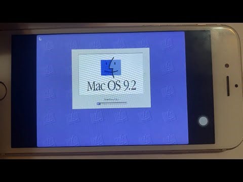 Installing and running Mac OS 9.2 on iPhone 6s｜UTM for ios｜full video no cut