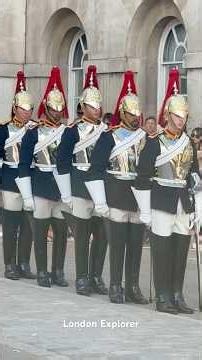 The Officer of the Day and His evening inspection. @ London Horse Guards #london #respect #reels