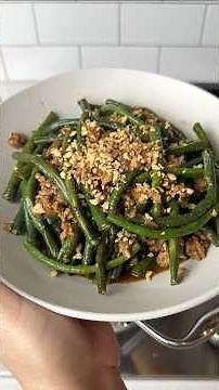 Adobong Sitaw with Ground Pork