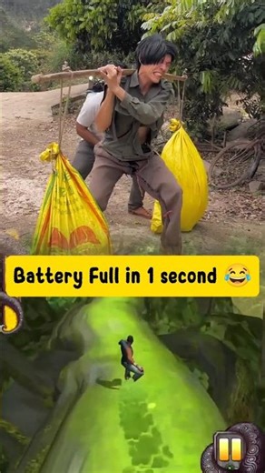Battery Full in 1 second 😂😂😂...... #lolpatrol #funny #comedy #foryou #memes #viralvideo #battryfull