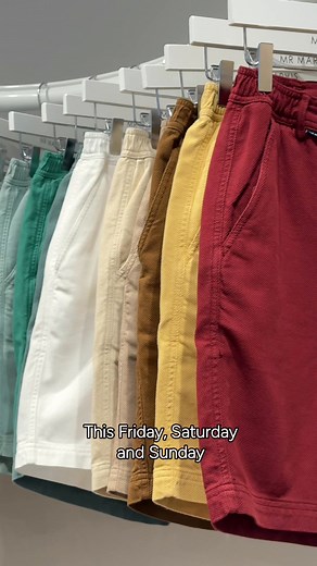Celebrate summer! ☀️ Get 10% off all MR MARVIS shorts. Ends on Sunday. | MR MARVIS