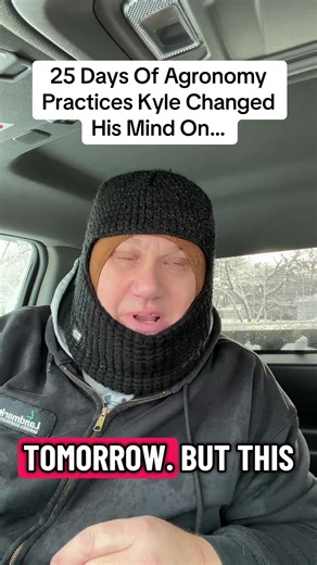 Get ready, I bet you didn’t think I ever changed my mind about agronomy practices….oh there’s more than 25 #stullagry #farmtok #farmingwisconsin #farmer #wisconsinfarming