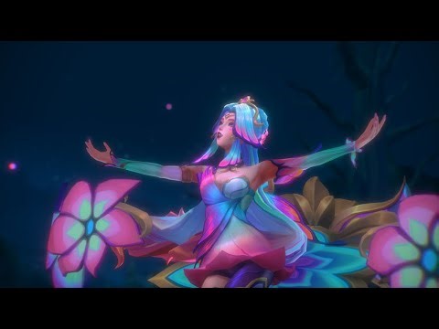 【MMD x LoL】HyunA - FLOWER SHOWER【Faerie Court Seraphine】