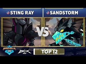 STING RAY vs. Sandstorm - Elimination Top 12 - Brawlhalla World Championship 2022