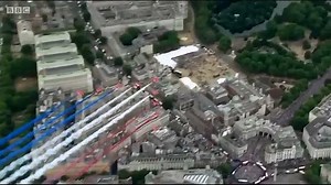 64K views · 3.1K reactions | RAF Typhoon 100 year Anniversary fly past | The British Falkland Islands & British Military | Facebook